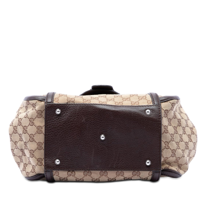 GG Canvas Techno Horsebit Top Handle Bag - Image 3