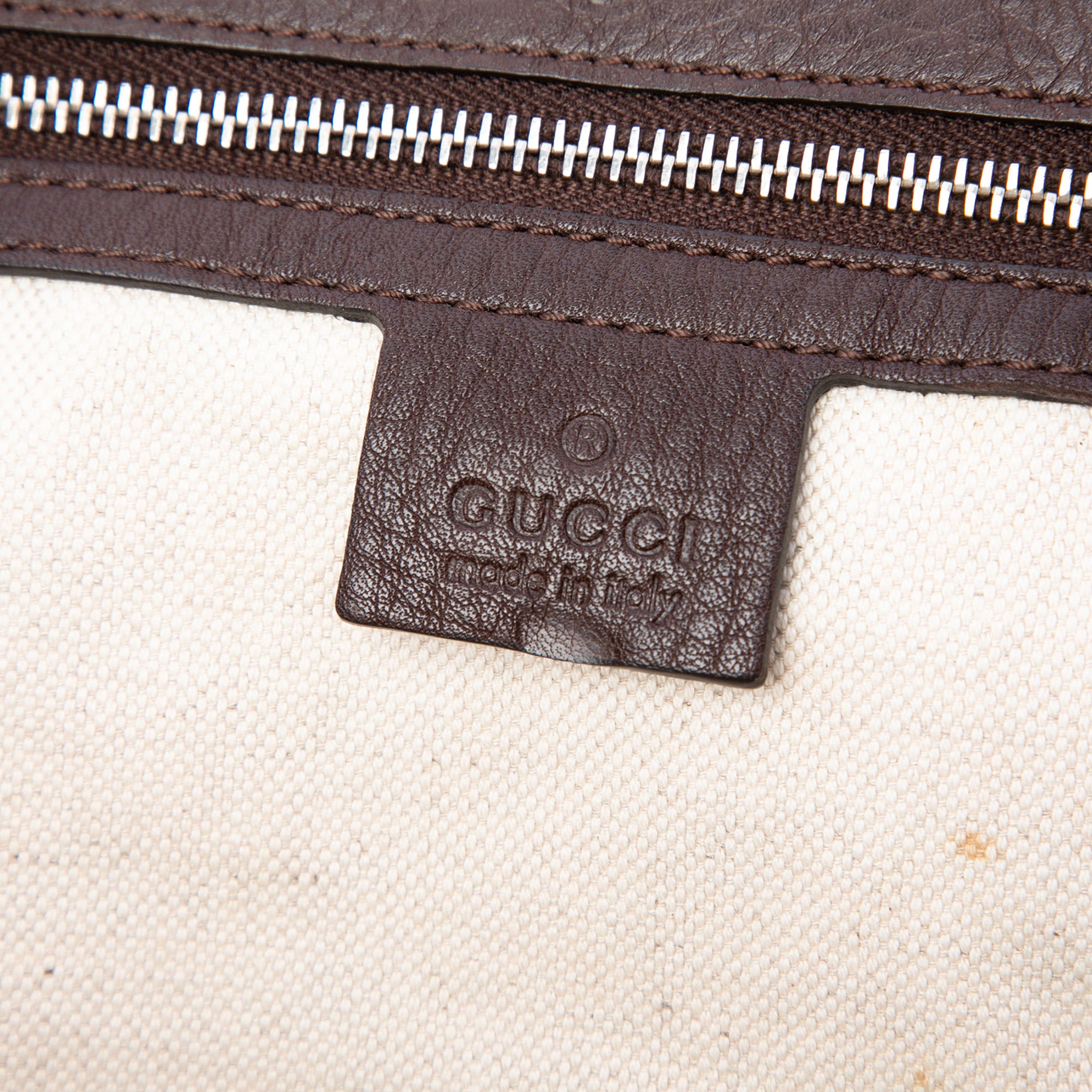 GG Canvas Techno Horsebit Top Handle Bag - Image 5