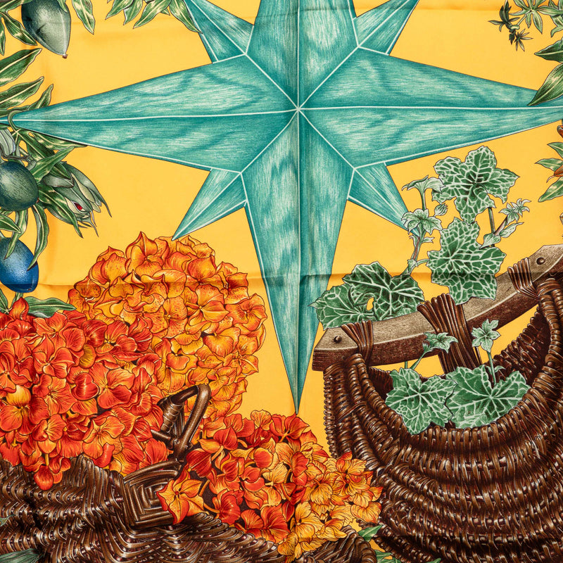 Passiflores Silk Scarf 90 - Image 2