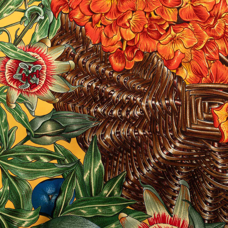 Passiflores Silk Scarf 90 - Image 6