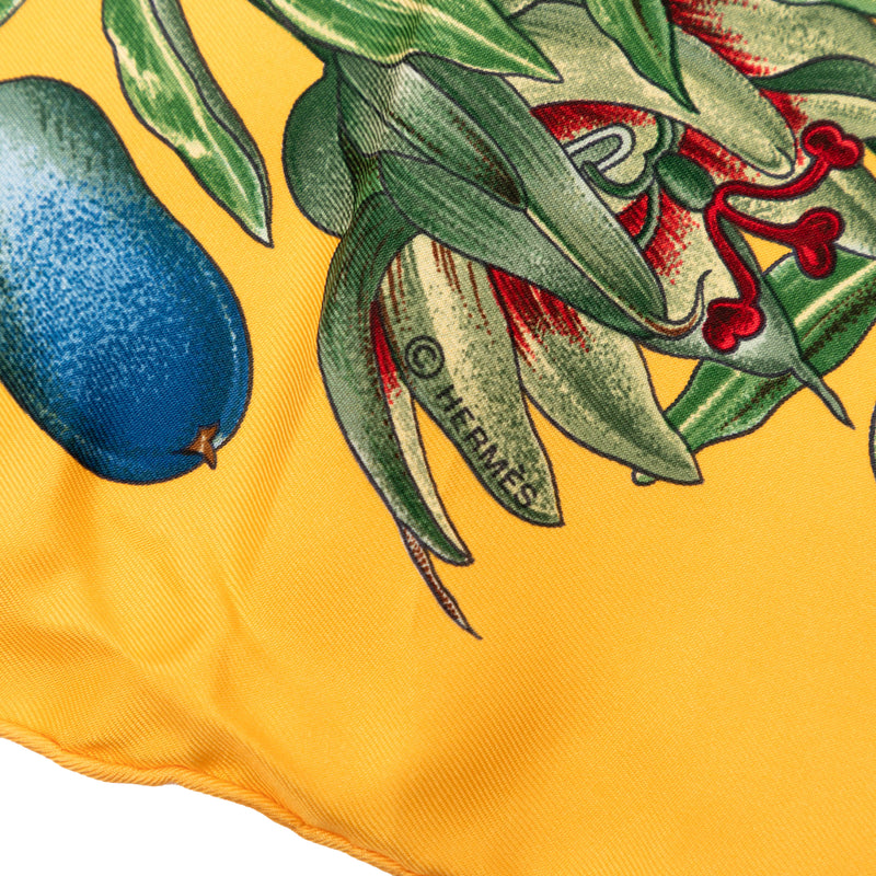 Passiflores Silk Scarf 90 - Image 7