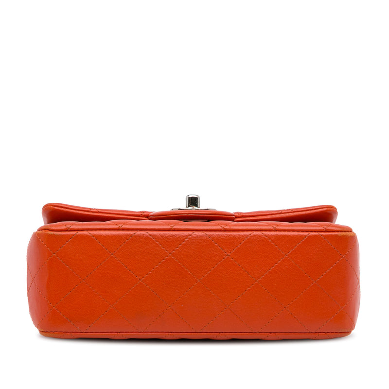 Mini Rectangular Classic Lambskin Single Flap - Image 5