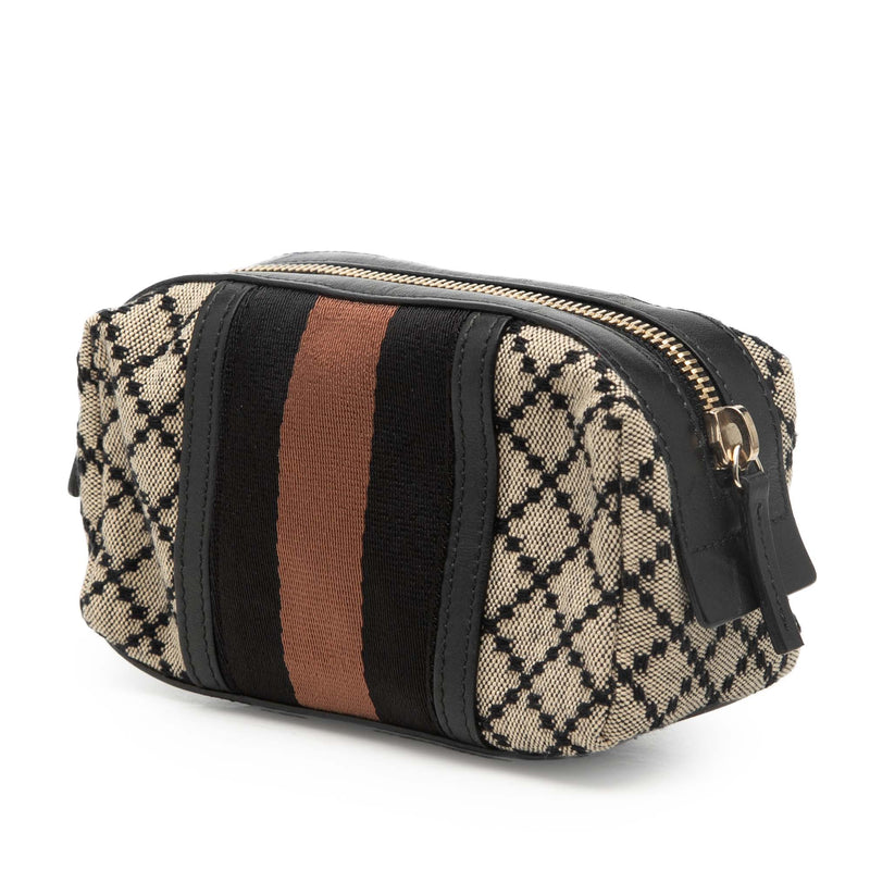Diamante Canvas Web Pouch - Image 2