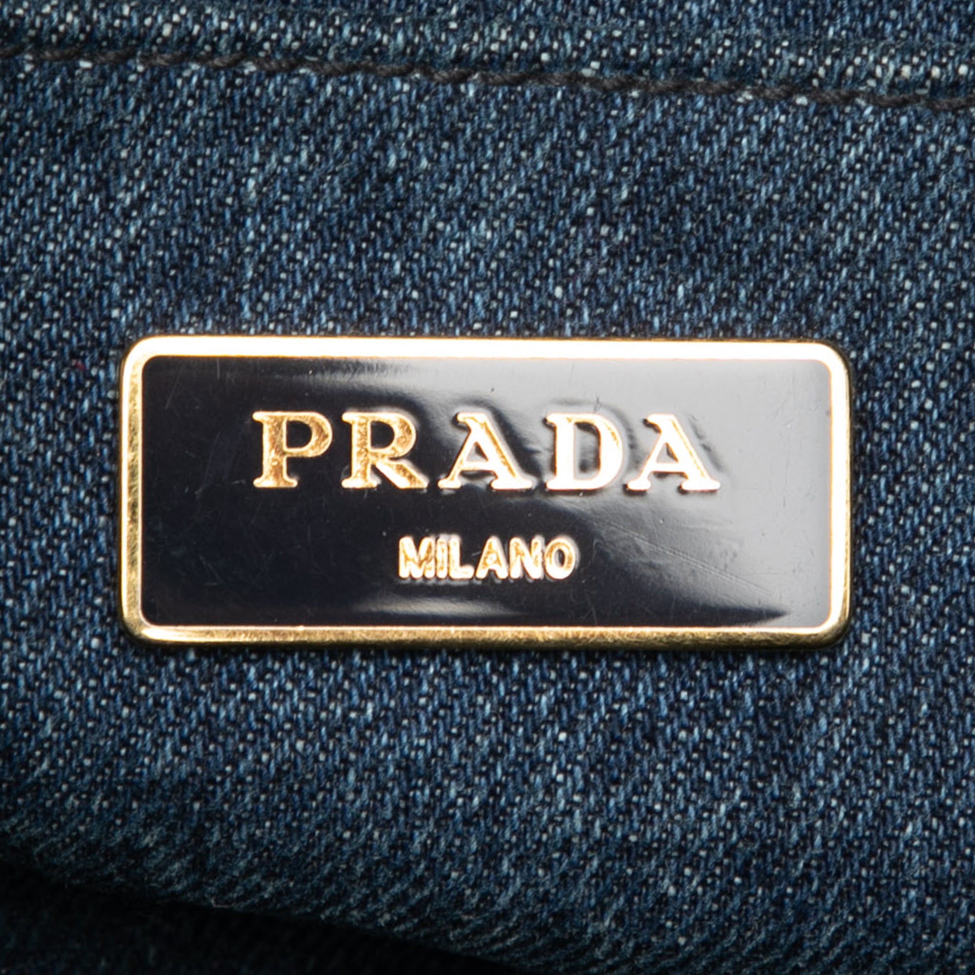 Denim Canapa Logo Satchel - Image 5