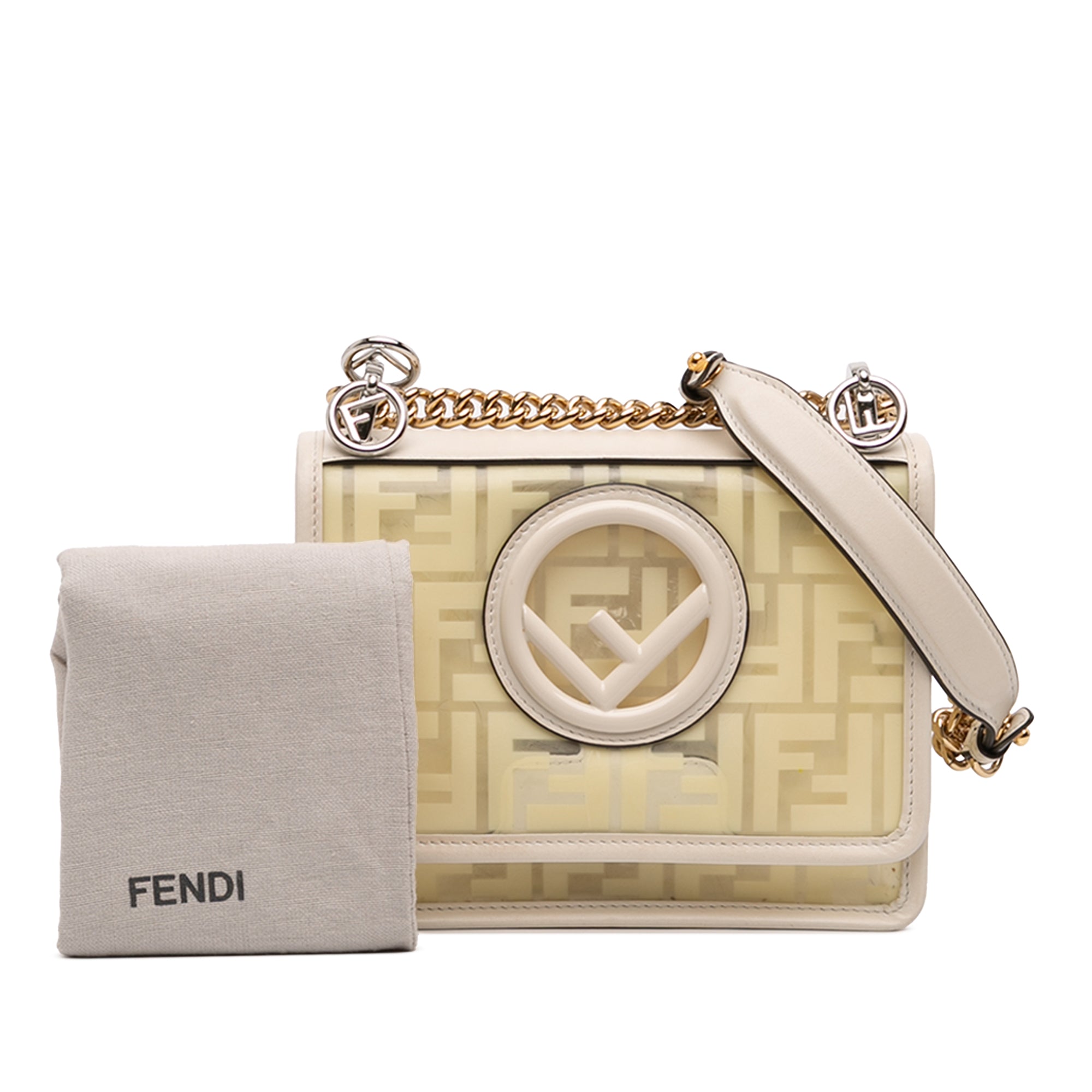 Small Zucca PVC Kan I F Crossbody - Image 12