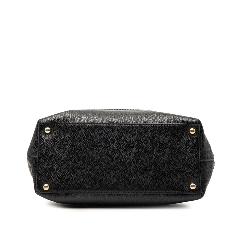 CC Caviar Drawstring Tote - Image 3