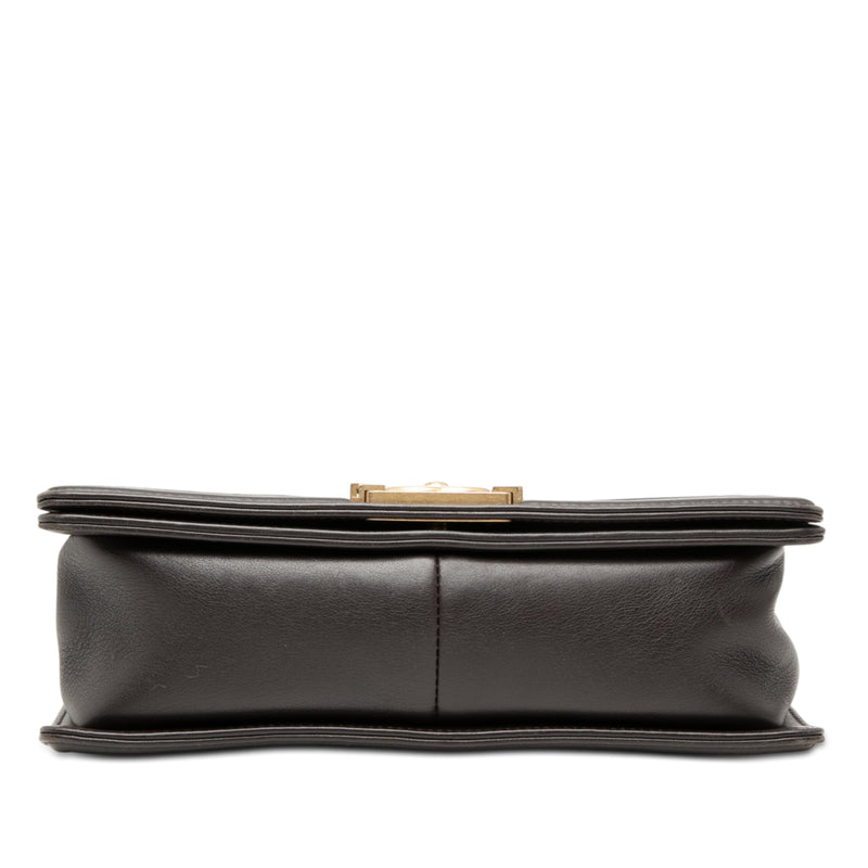 Old Medium Quilted Lambskin Boy Flap - Image 3