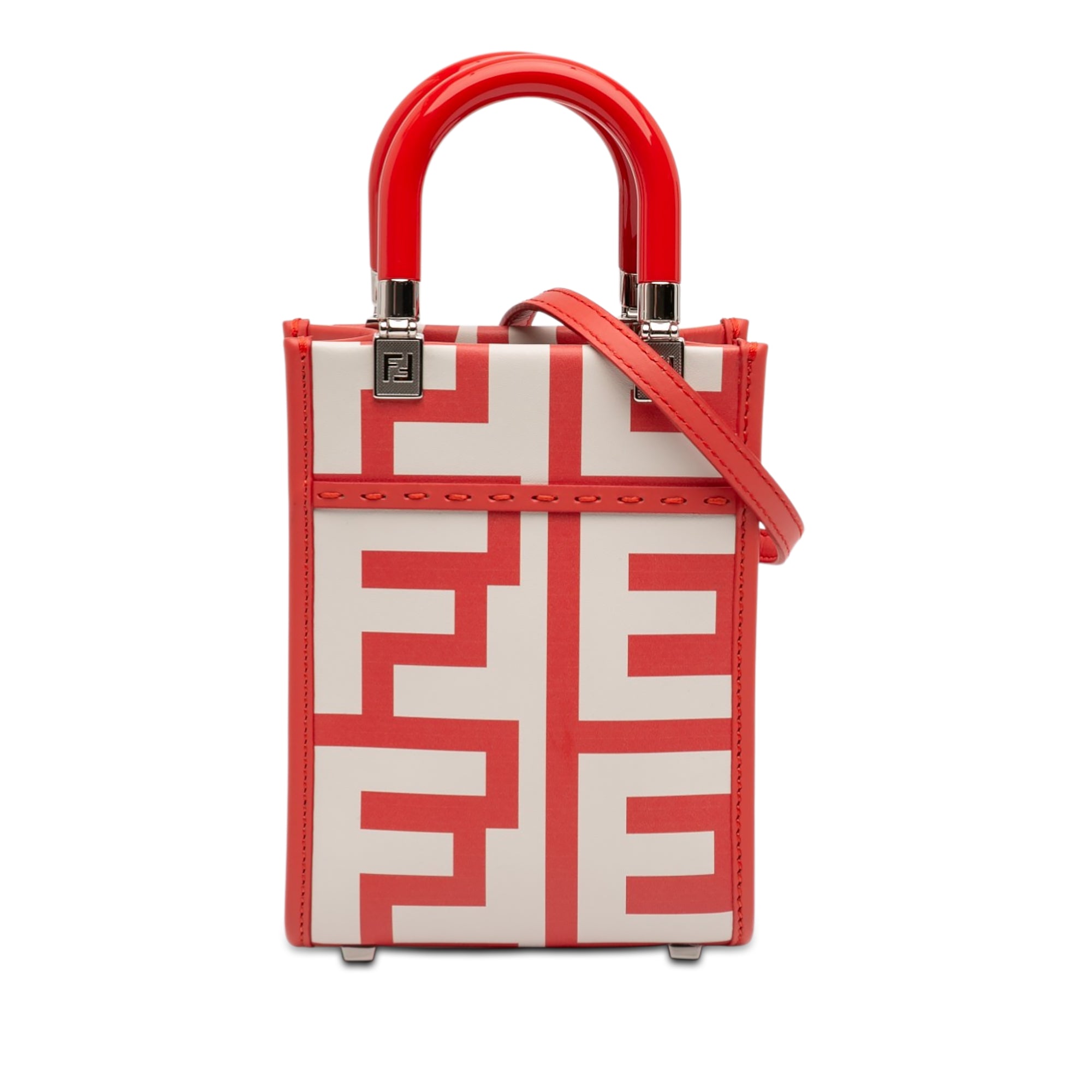 Marc Jacobs Mini Leather Sunshine Shopper Tote - Image 1