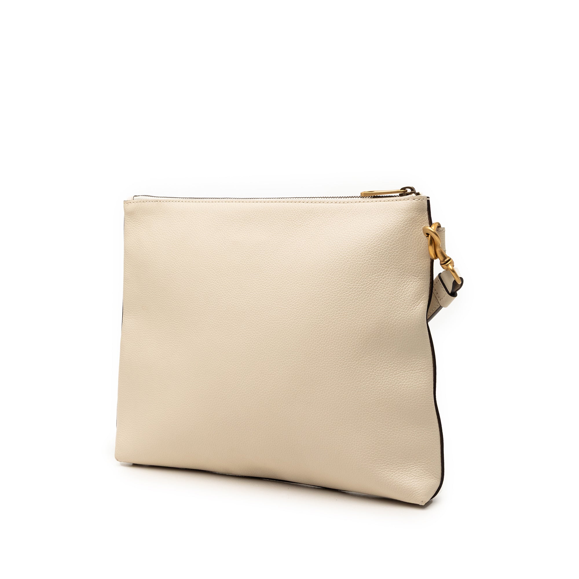Leather Logo Clutch - Image 2