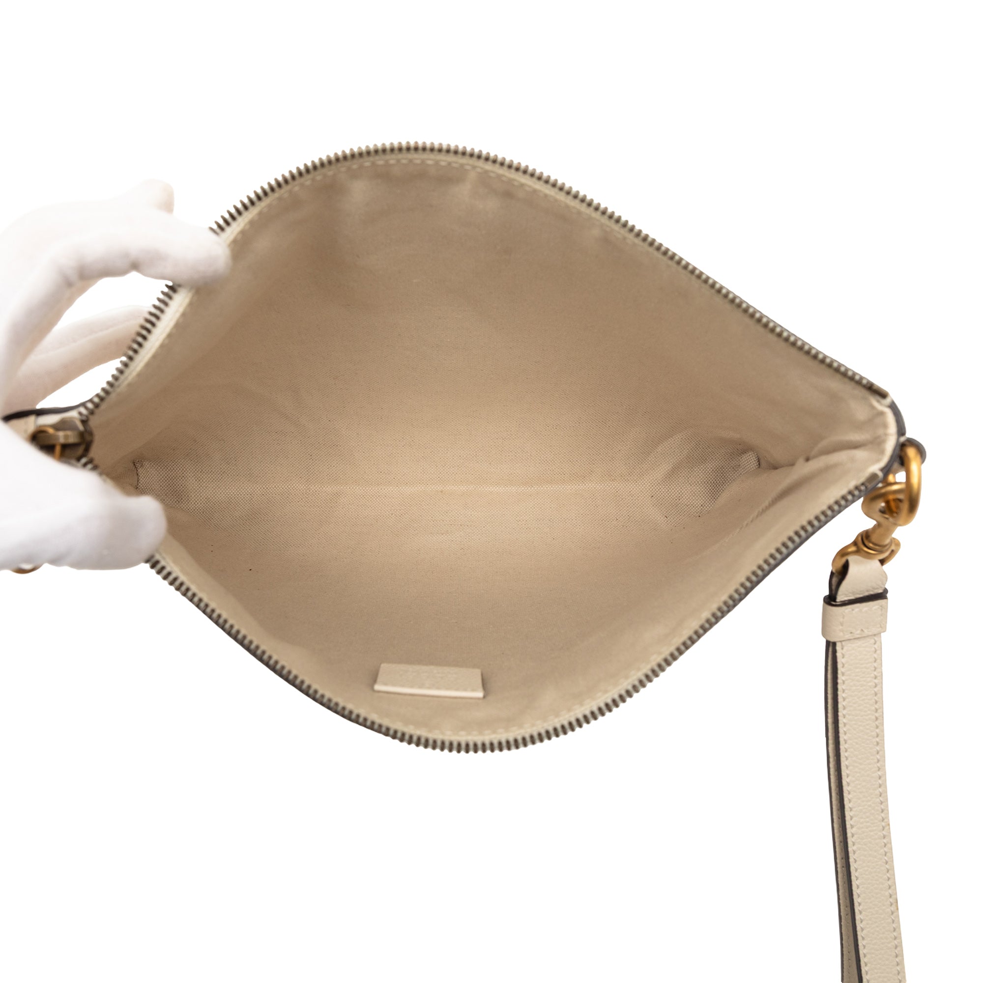 Leather Logo Clutch - Image 5