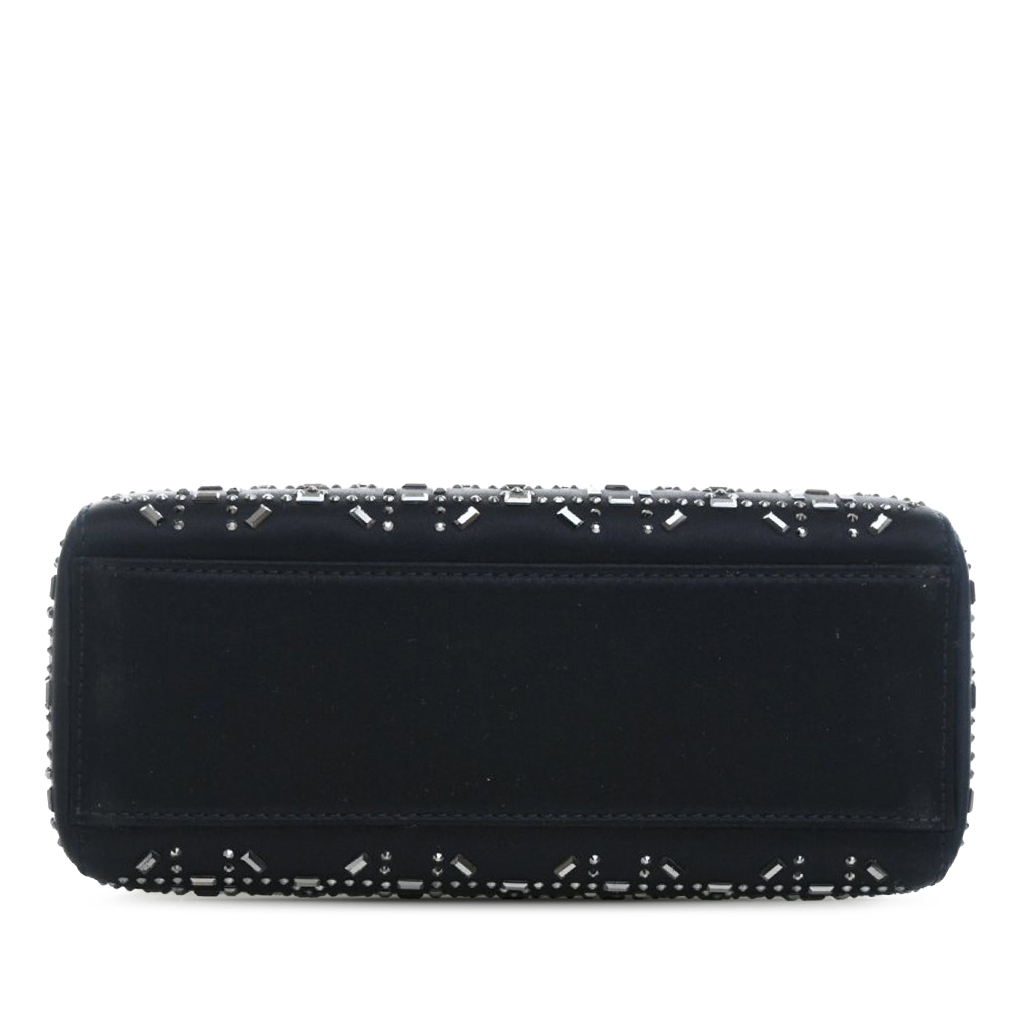 Mini Satin Cannage Strass Crystal Embellished Lady Dior - Image 3
