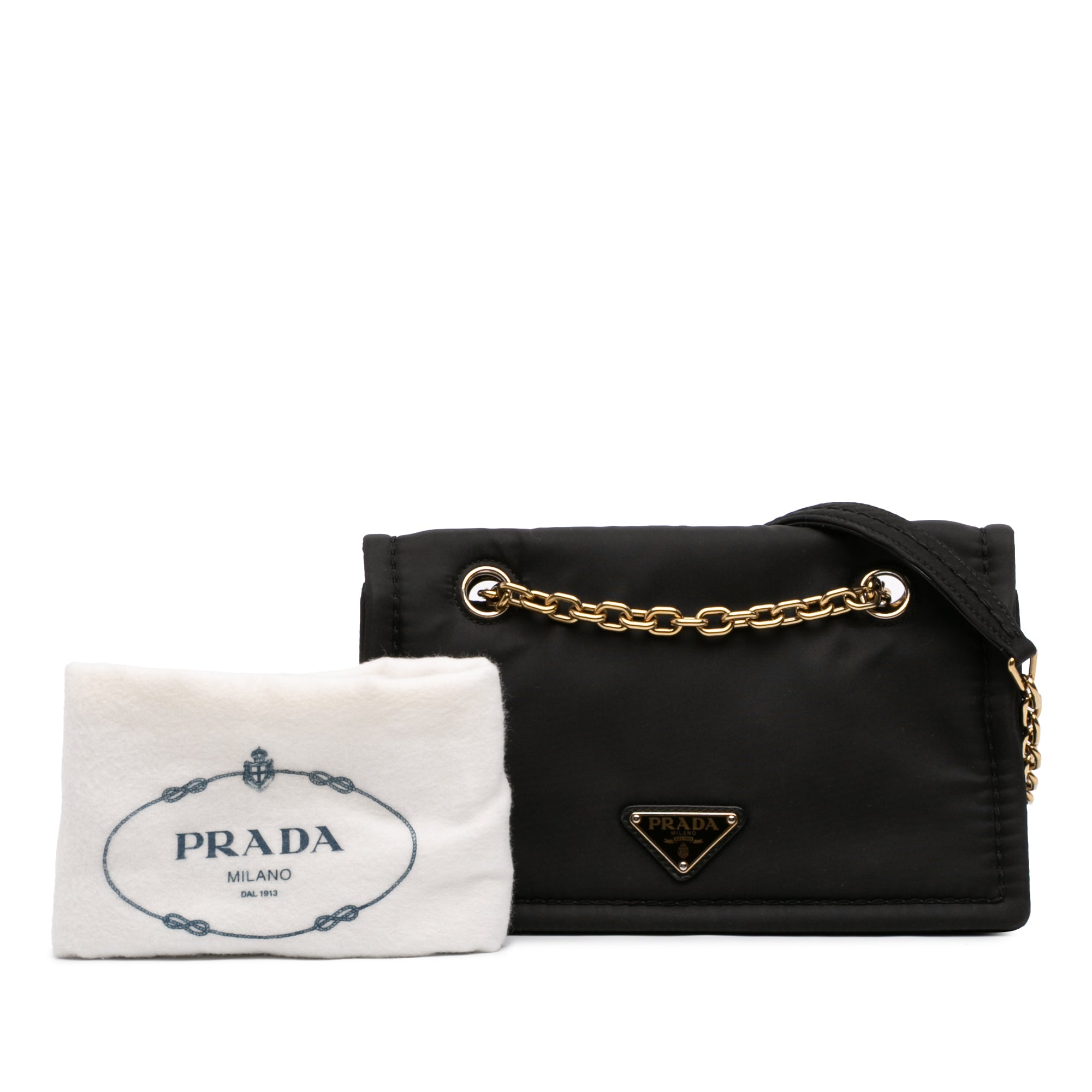 Tessuto Chain Flap Crossbody - Image 10