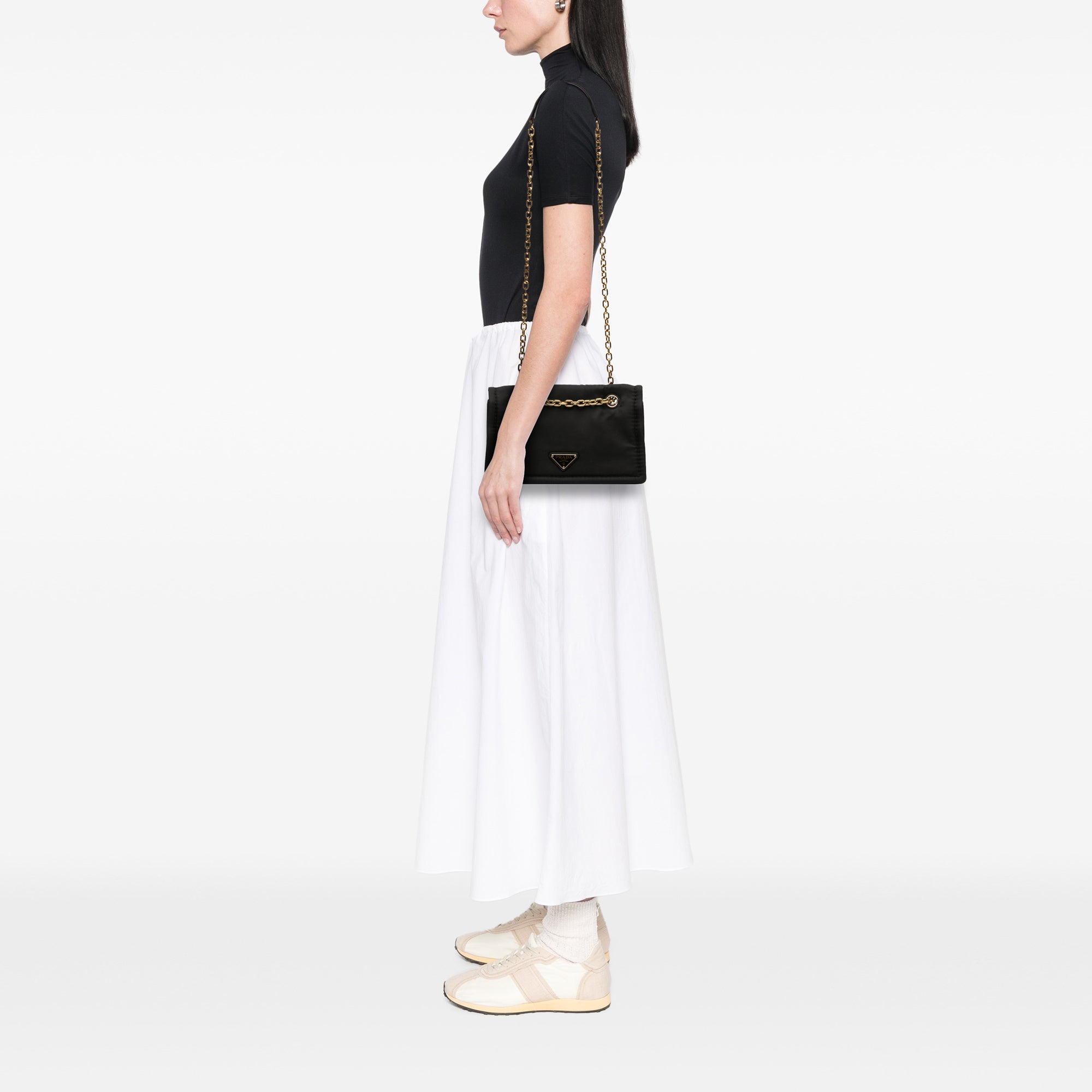 Tessuto Chain Flap Crossbody - Image 9