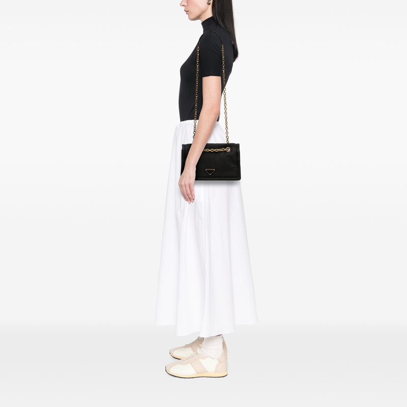 Tessuto Chain Flap Crossbody - Image 9