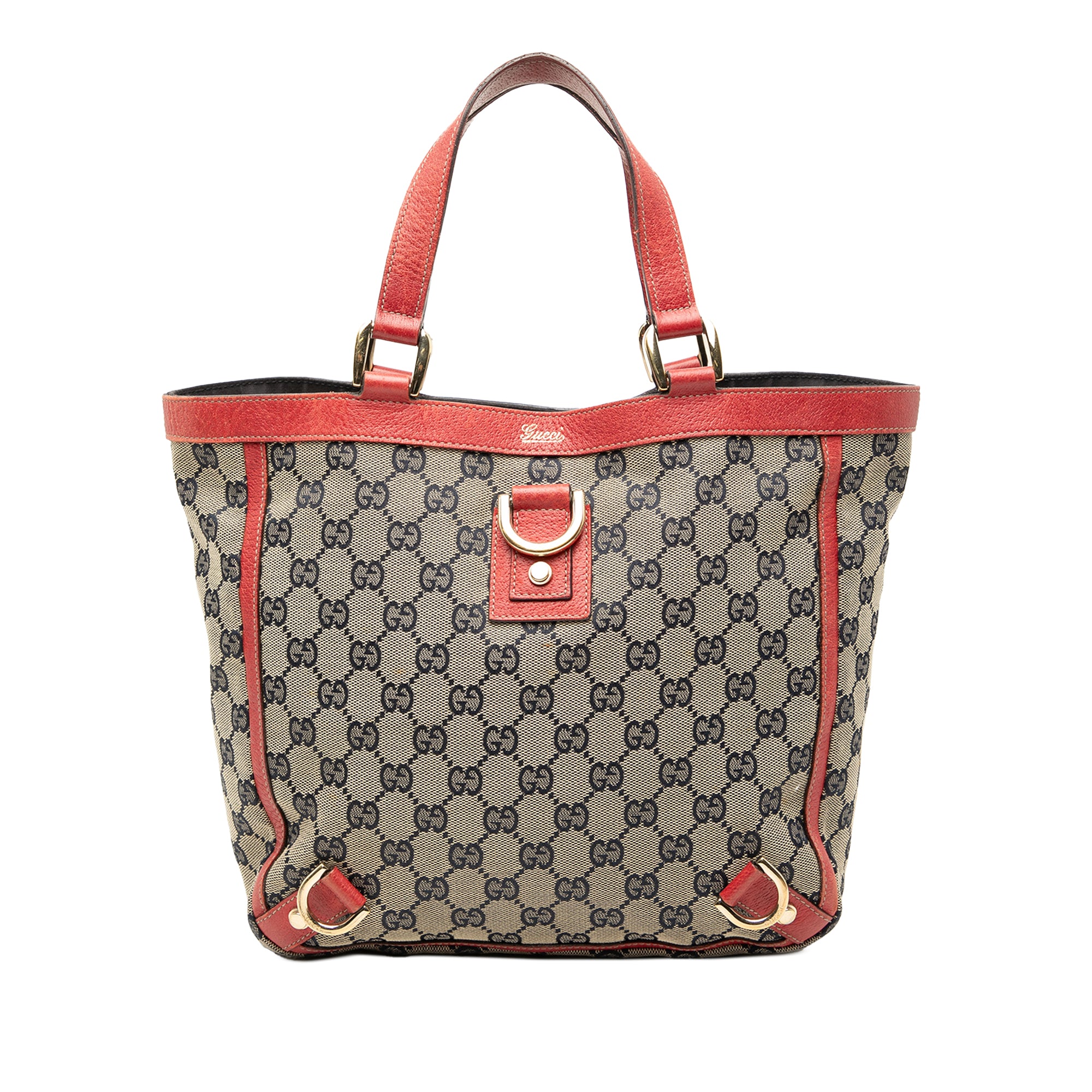 GG Canvas Abbey D Ring Tote - Image 1