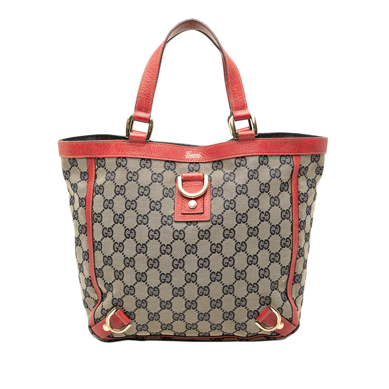 GG Canvas Abbey D Ring Tote