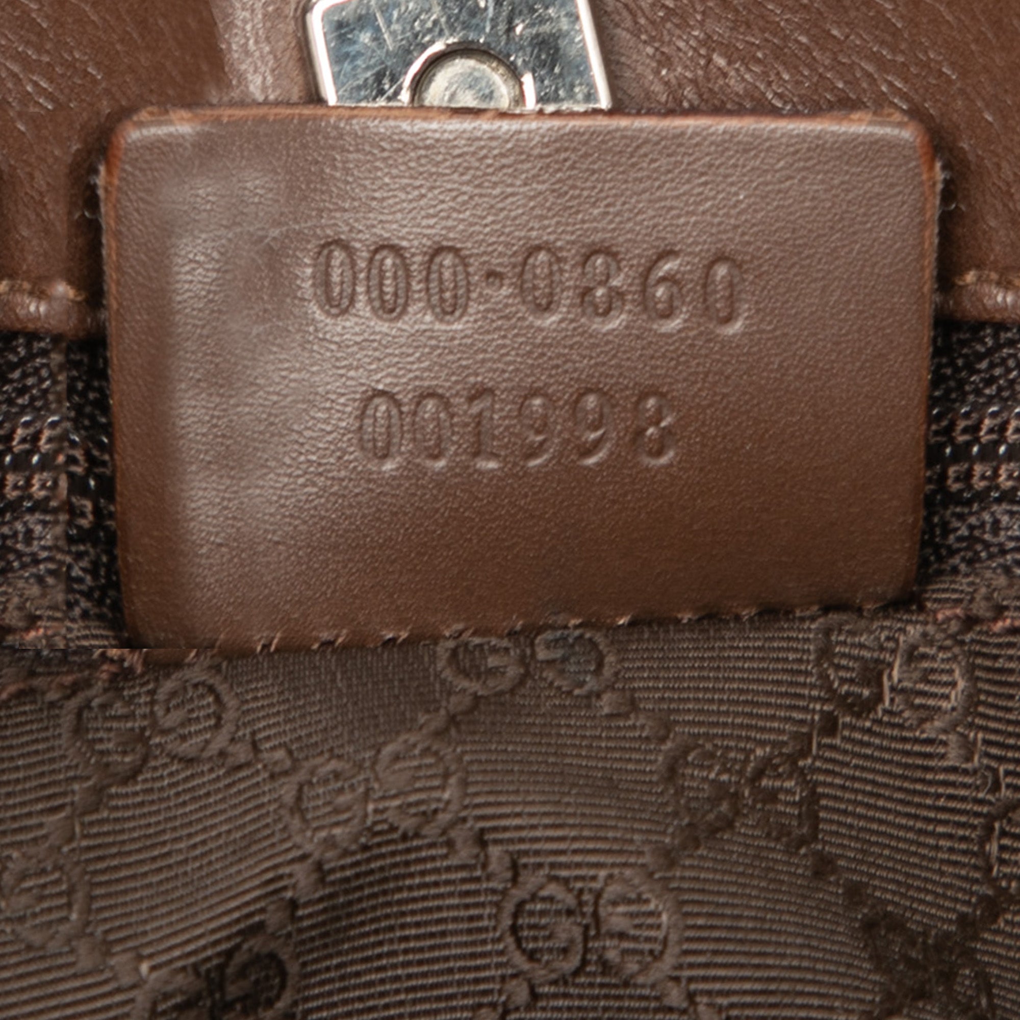 Leather Web Handbag - Image 6