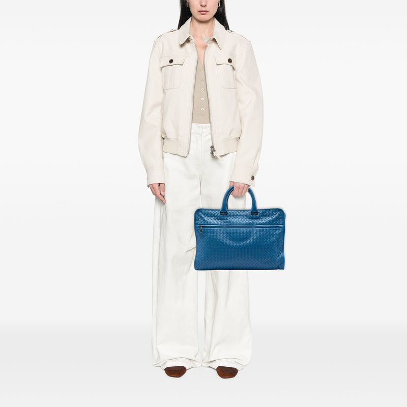 Nappa Intrecciato Briefcase - Image 5