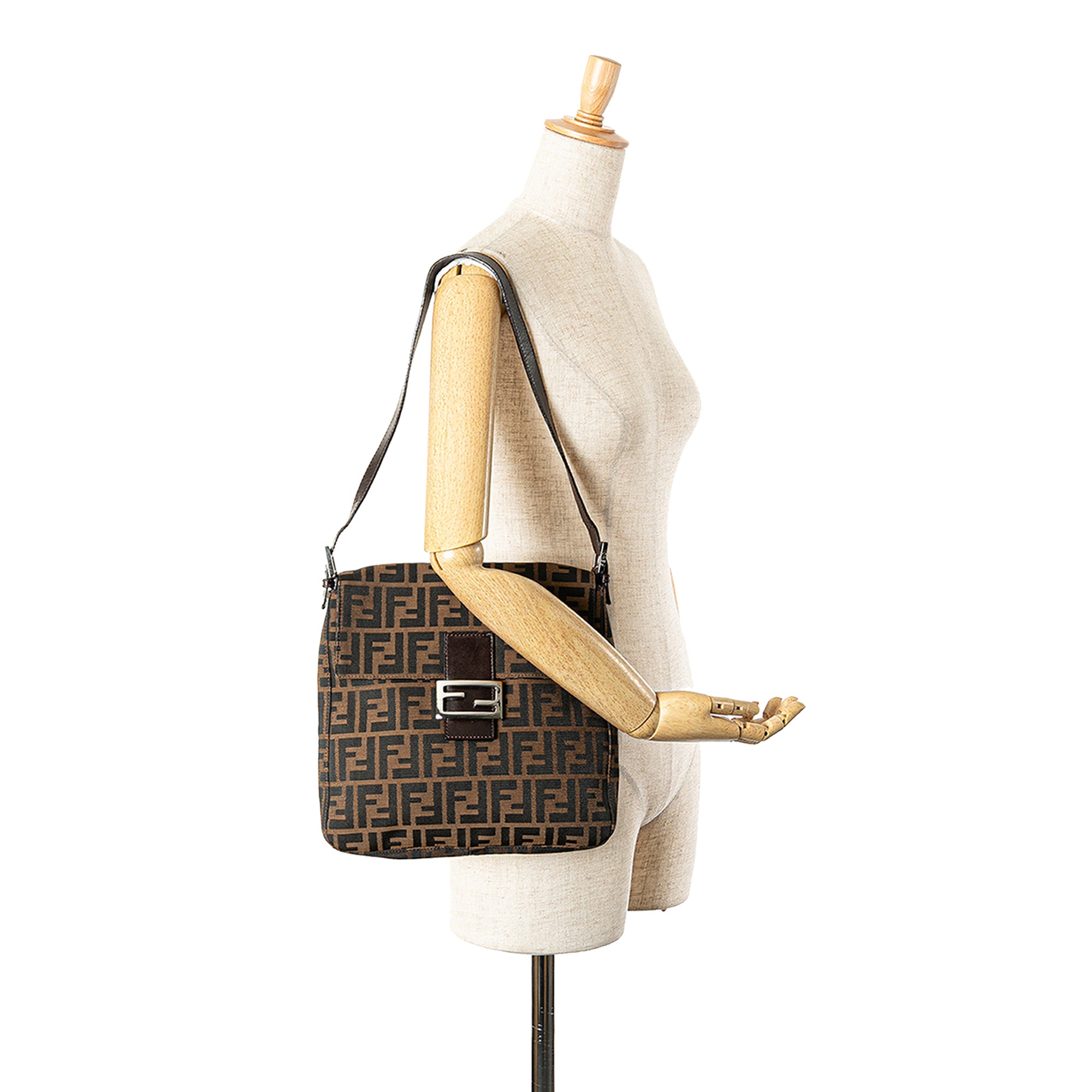 Zucca Canvas Shoulder Bag - Image 11