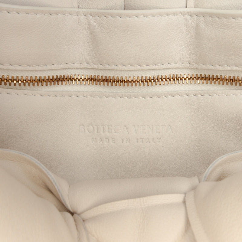 Nappa Intrecciato Padded Chain Cassette Satchel - Image 5