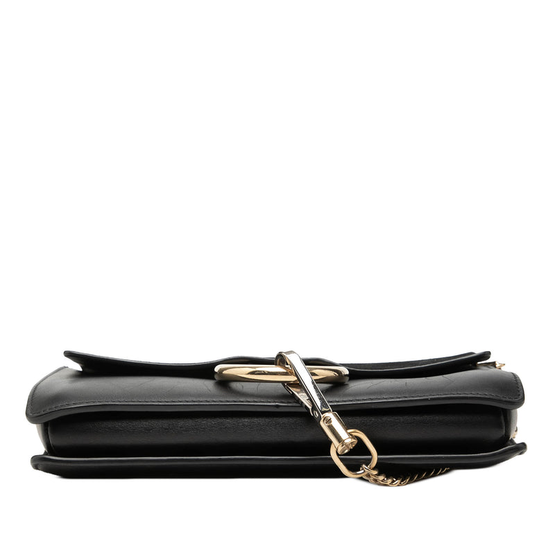 Small Suede and Calfskin Faye Crossbody - Image 3