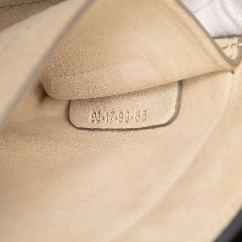 Small Suede and Calfskin Faye Crossbody - Image 6