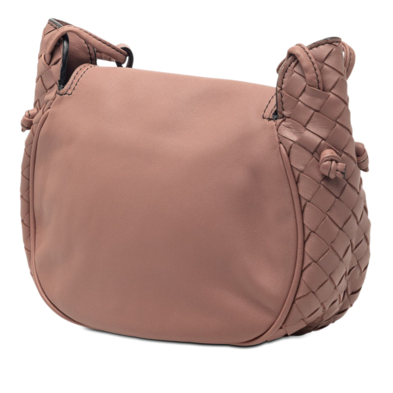 Small Intrecciato Trimmed Nappa Nodini Flap - Image 2