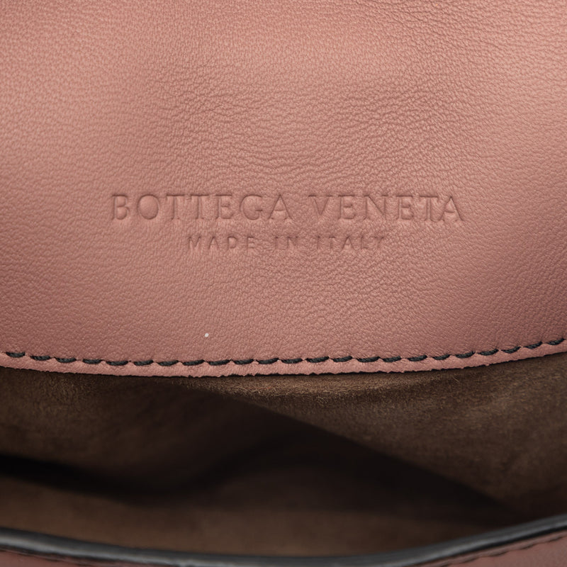 Small Intrecciato Trimmed Nappa Nodini Flap - Image 5
