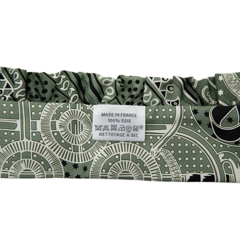 Eperon d Or Bandana Ruffled Twilly Silk Scarf - Image 4