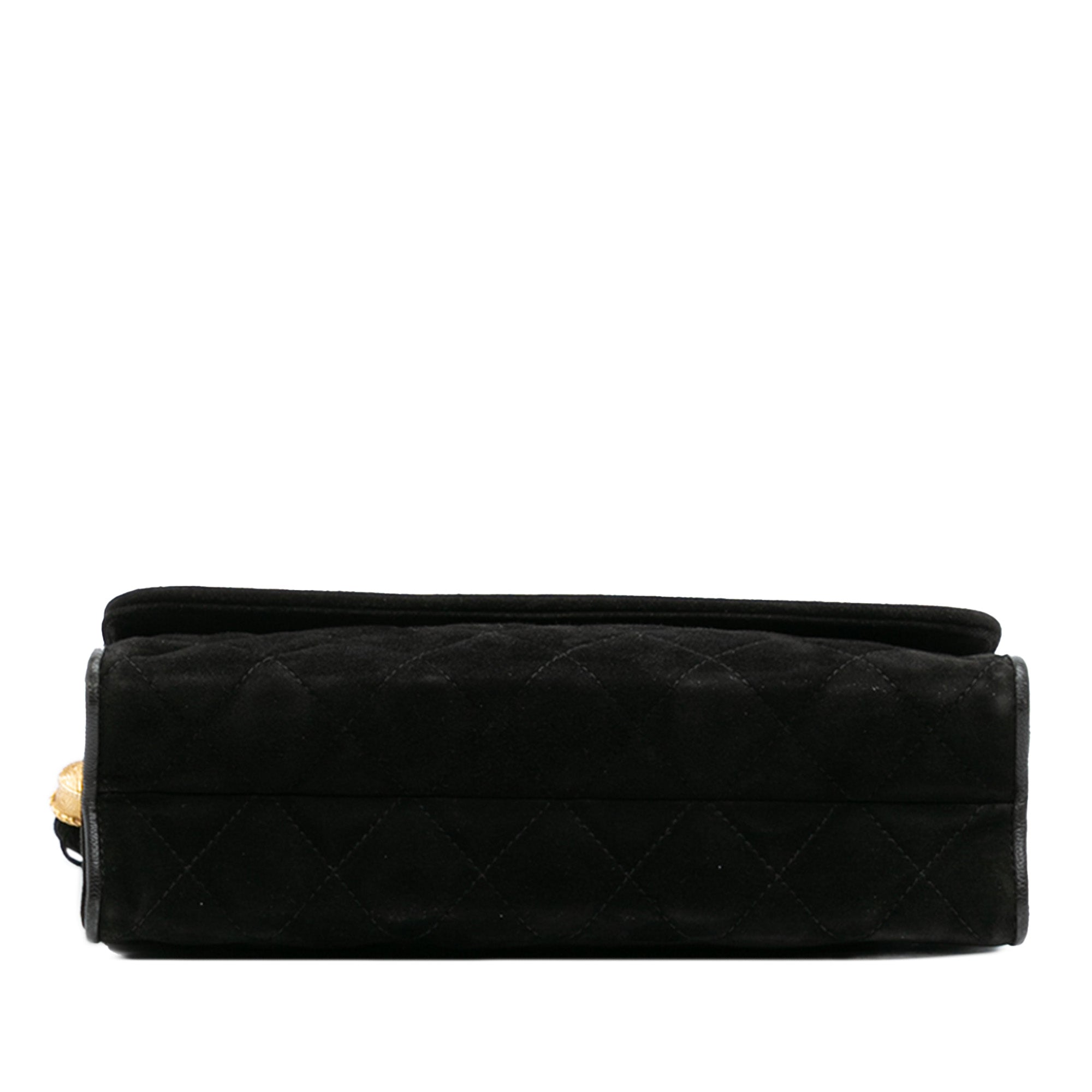 Quilted Suede Tassel Flap - Image 3