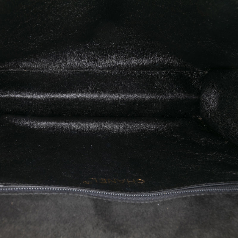 Quilted Suede Tassel Flap - Image 4