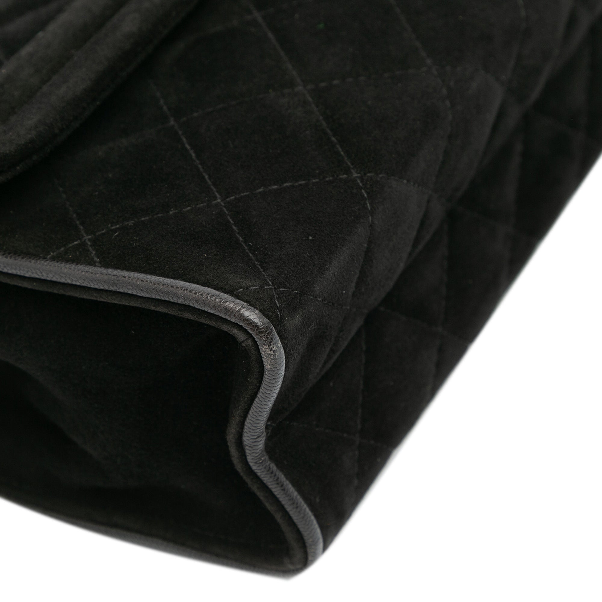 Quilted Suede Tassel Flap - Image 7