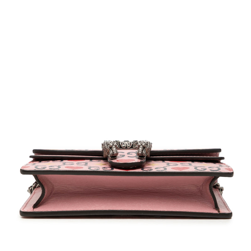 Mini Textured Leather Valentines Day Dionysus Crossbody - Image 3