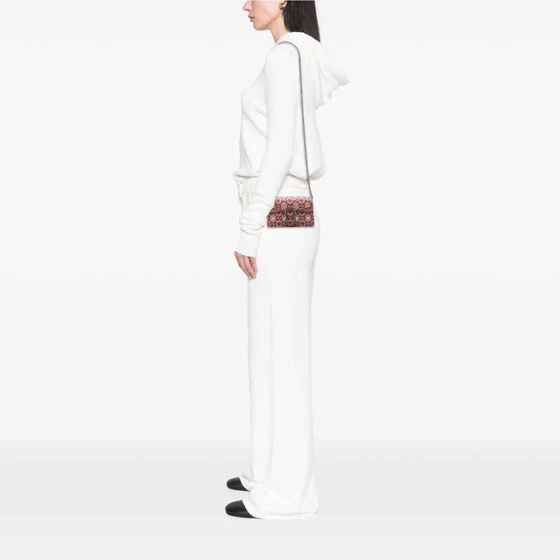 Mini Textured Leather Valentines Day Dionysus Crossbody - Image 6