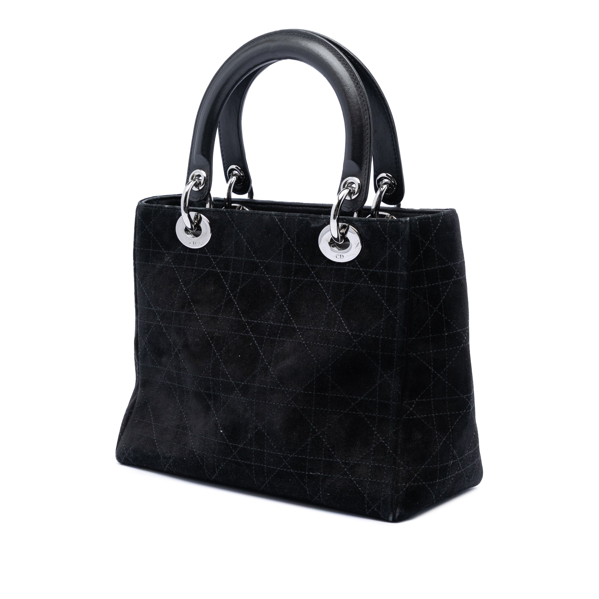 Medium Suede Cannage Lady Dior - Image 2