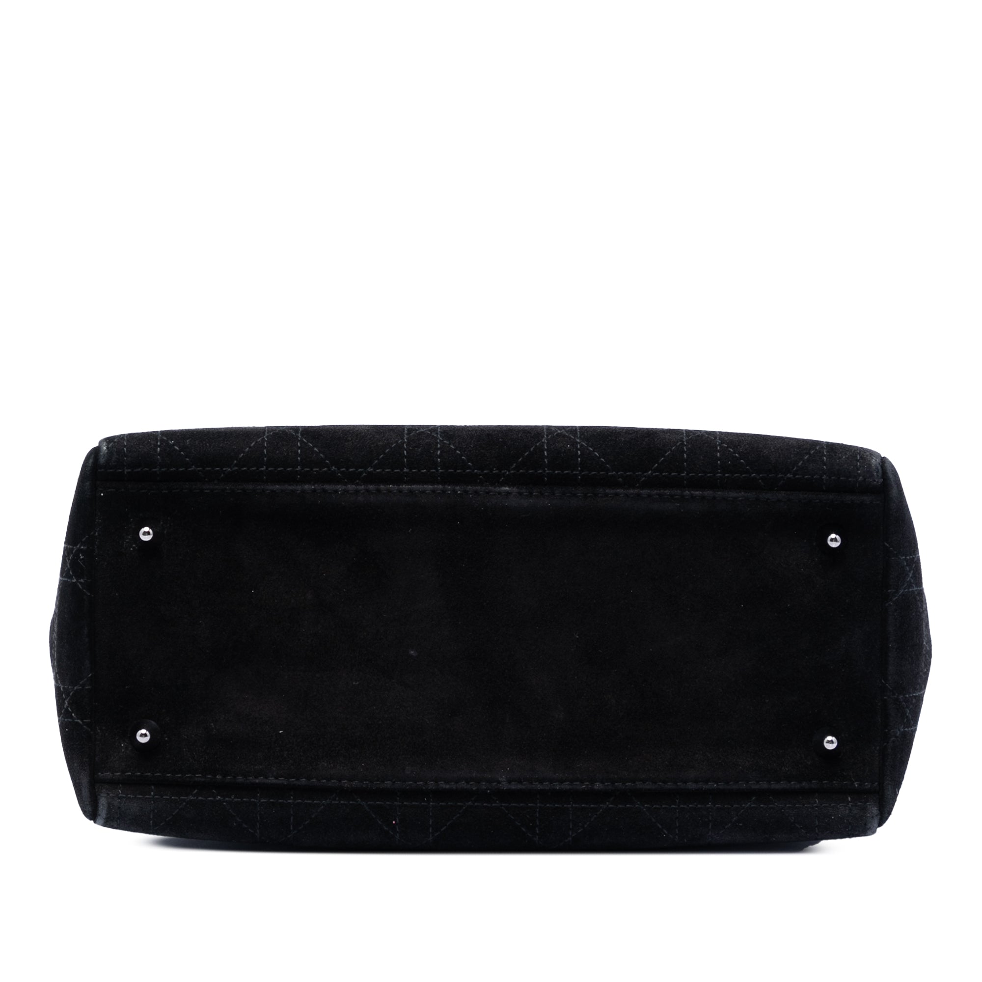 Medium Suede Cannage Lady Dior - Image 3