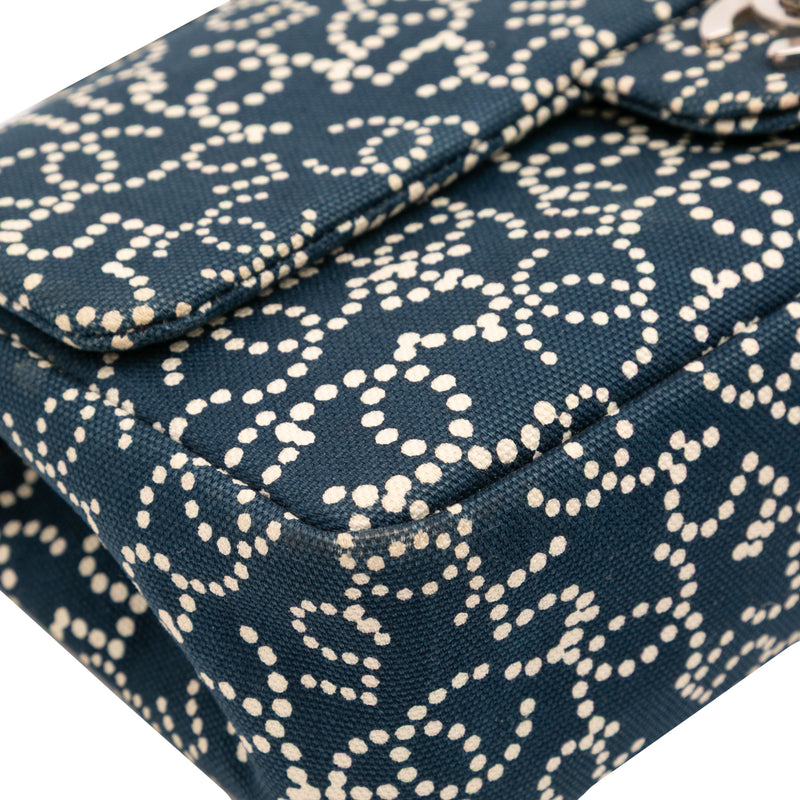 Small Printed Canvas CC No. 5 Flap - Image 8