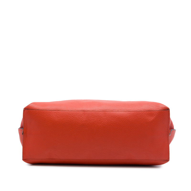 Large Calfskin Bamboo Daily Satchel - Image 3