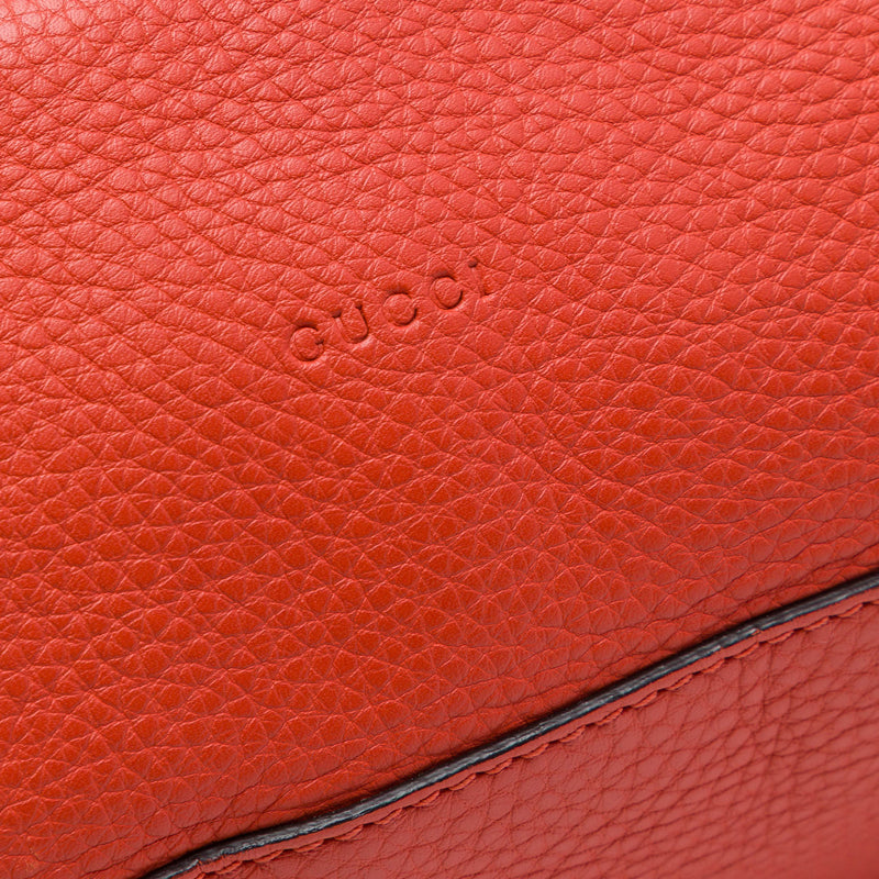 Large Calfskin Bamboo Daily Satchel - Image 5