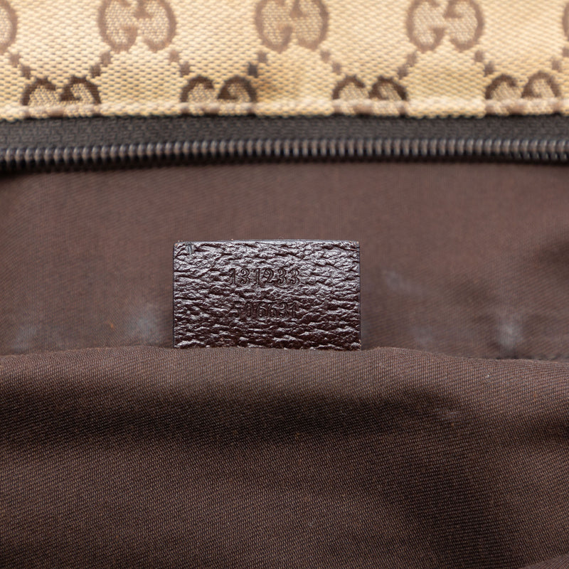 GG Canvas Web Vertical Tote - Image 6