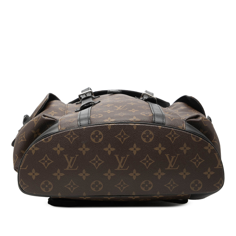 Monogram Macassar Christopher Backpack MM - Image 3