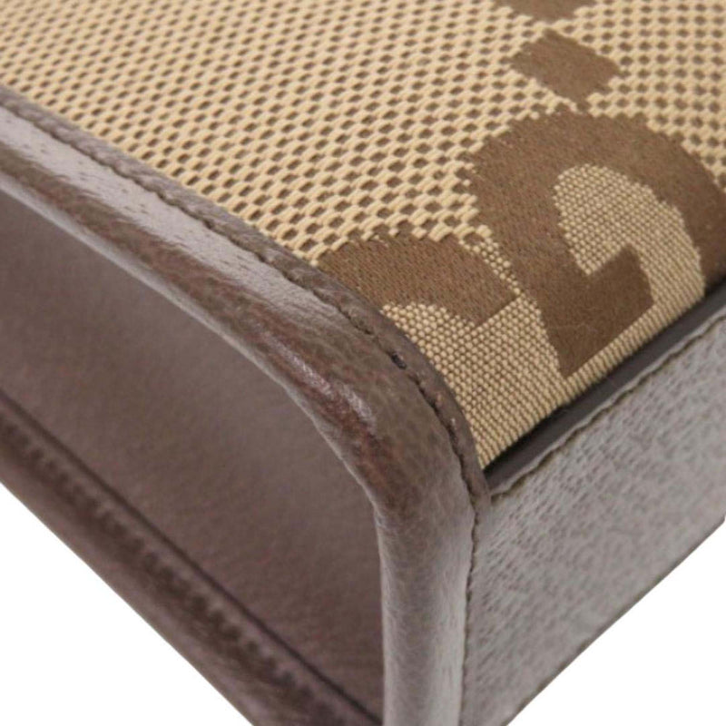Mini Jumbo GG Canvas Web Satchel - Image 10