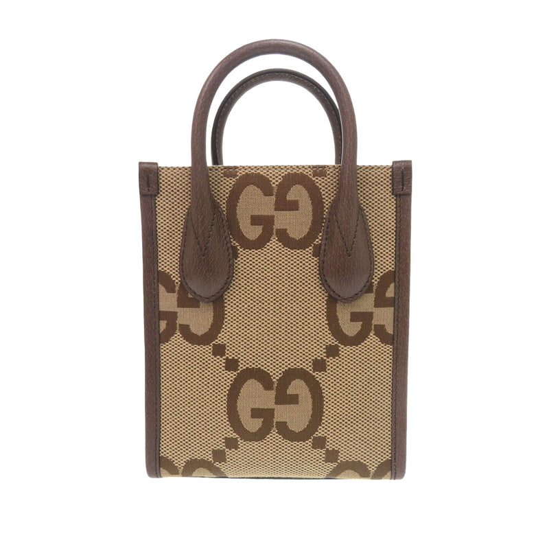 Mini Jumbo GG Canvas Web Satchel - Image 2