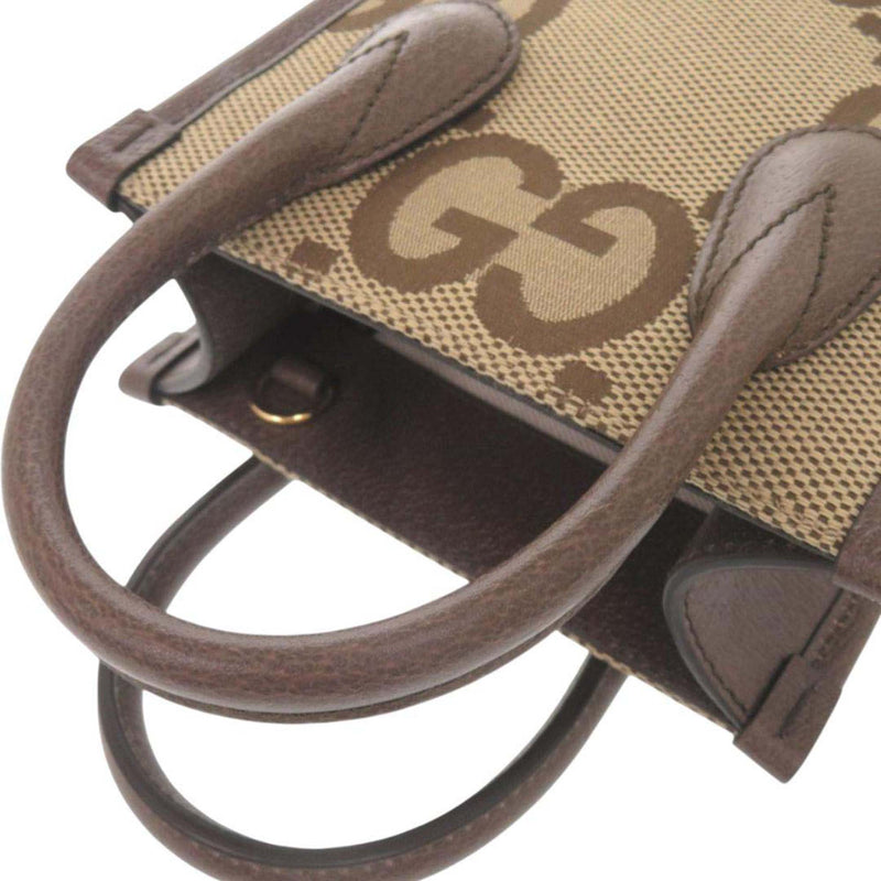 Mini Jumbo GG Canvas Web Satchel - Image 6