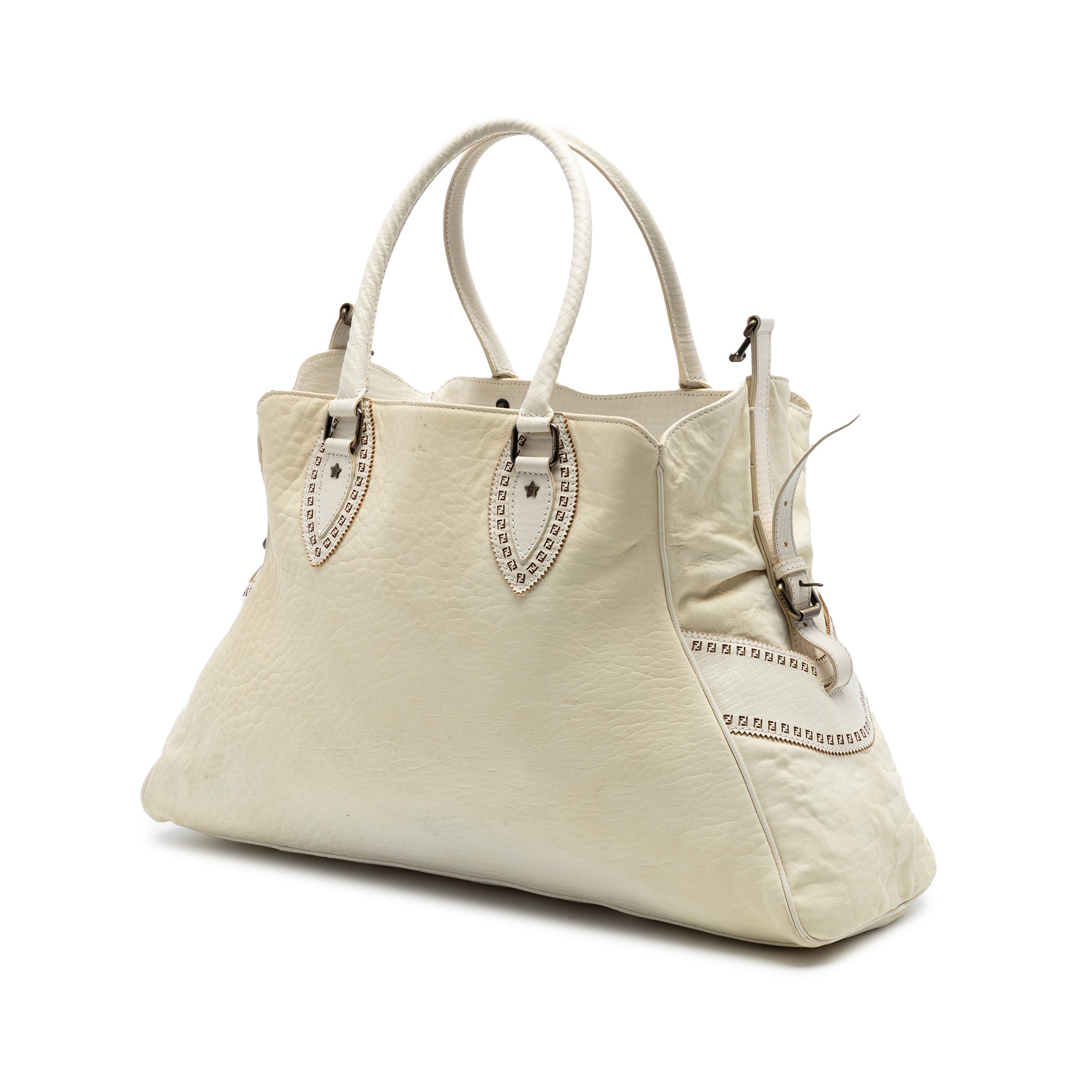 Large Leather Etniko Du Jour Handbag - Image 2