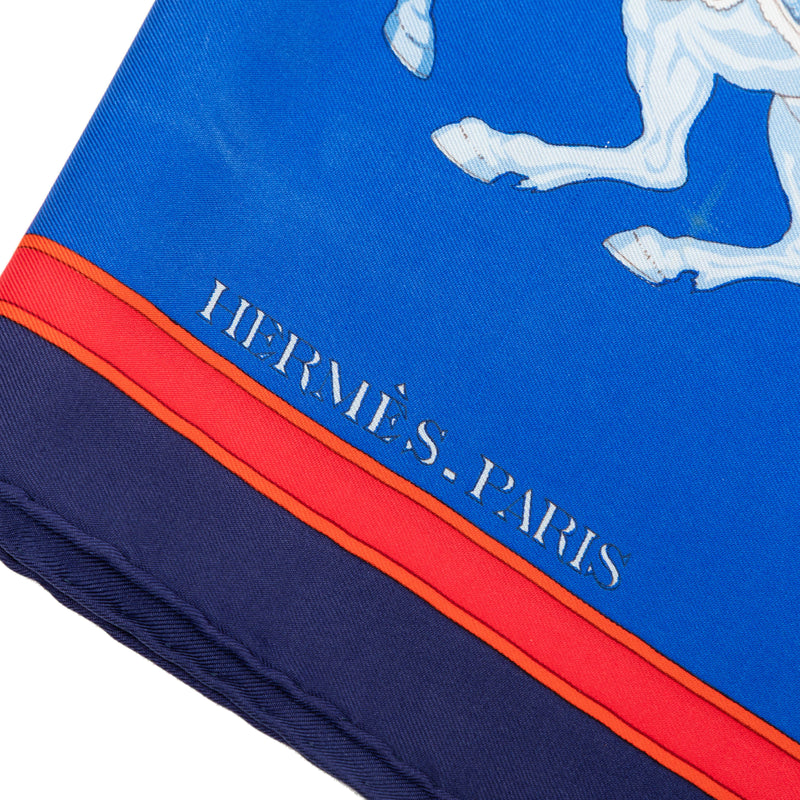 Carrousel Silk Scarf 90 - Image 3