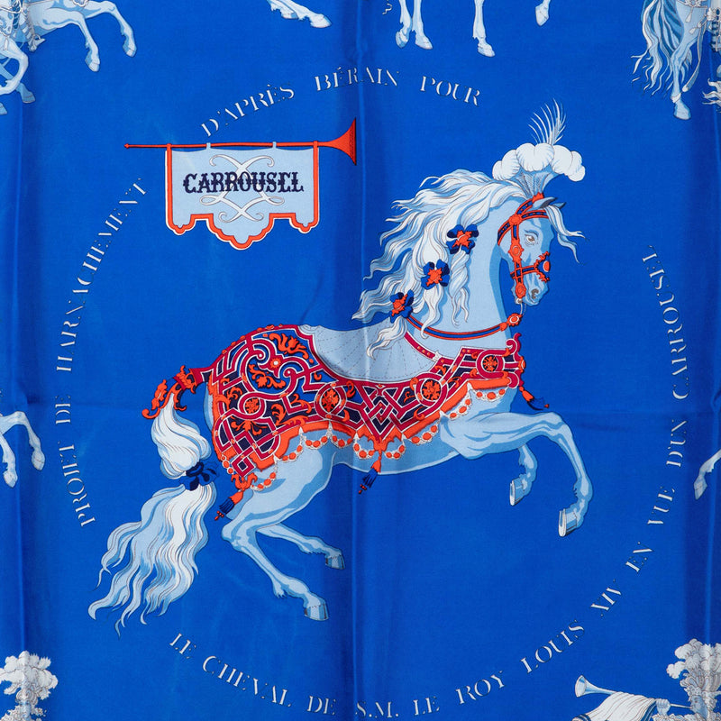 Carrousel Silk Scarf 90 - Image 8