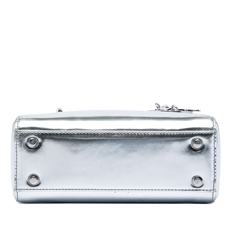 Mini Metallic Patent Lady Dior - Image 3