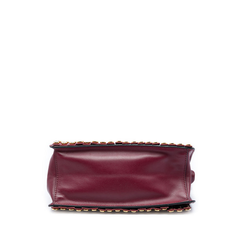 Studded Saffiano Lux Idol Crossbody - Image 3