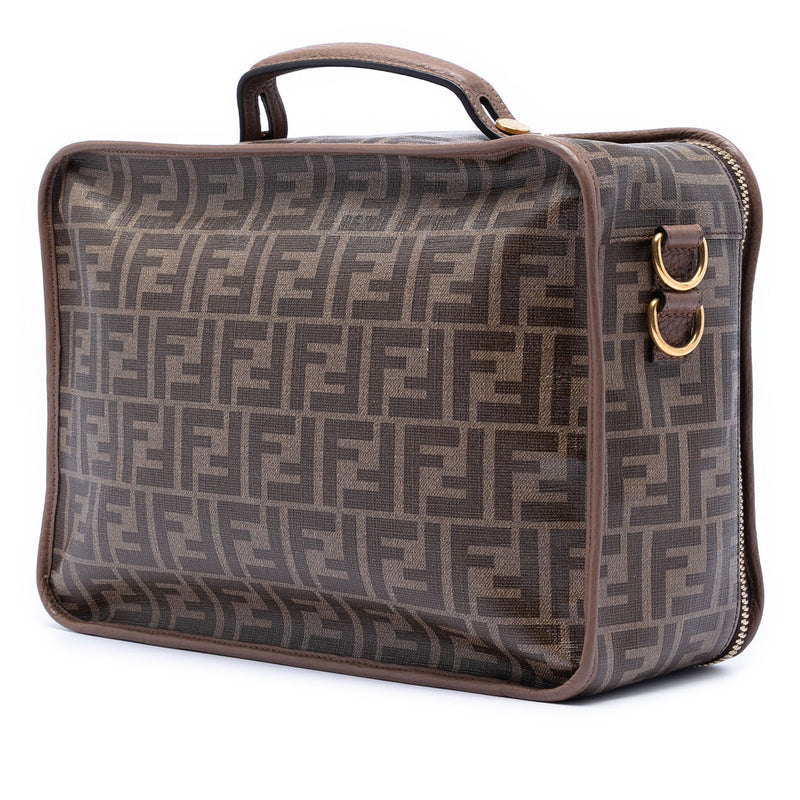 Zucca Coated Canvas Karligraphy Travel Bag - Image 2